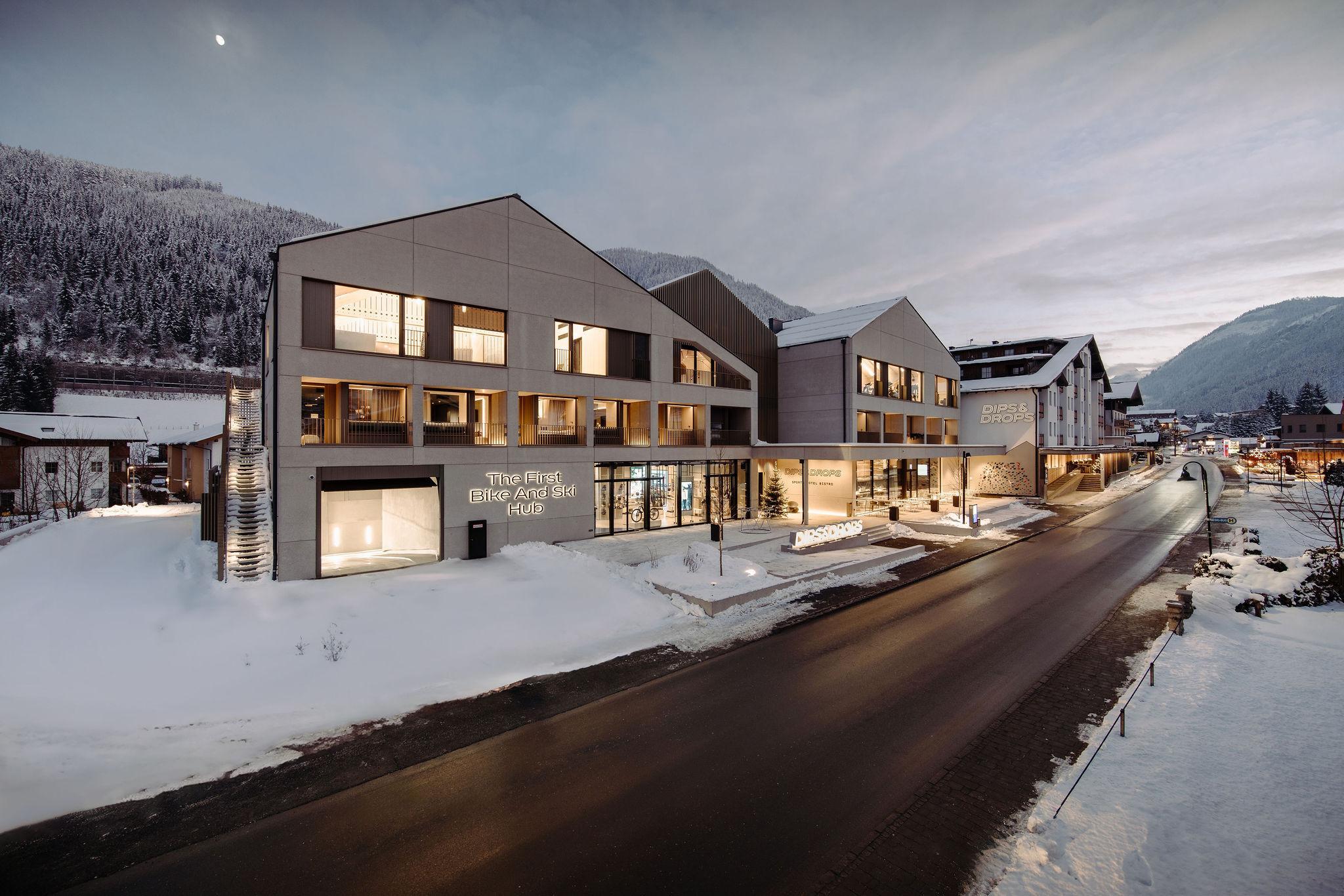 Dips&Drops - The First Bike And Ski Hub Флахау Екстер'єр фото